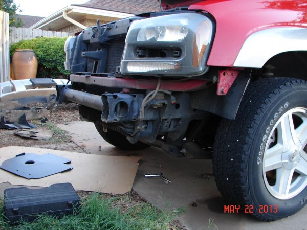 Oil skid plate...waiting to go on.jpg